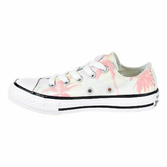 Converse | CTAS Tropical Print Low Top Sneakers - Picture 2 of 8